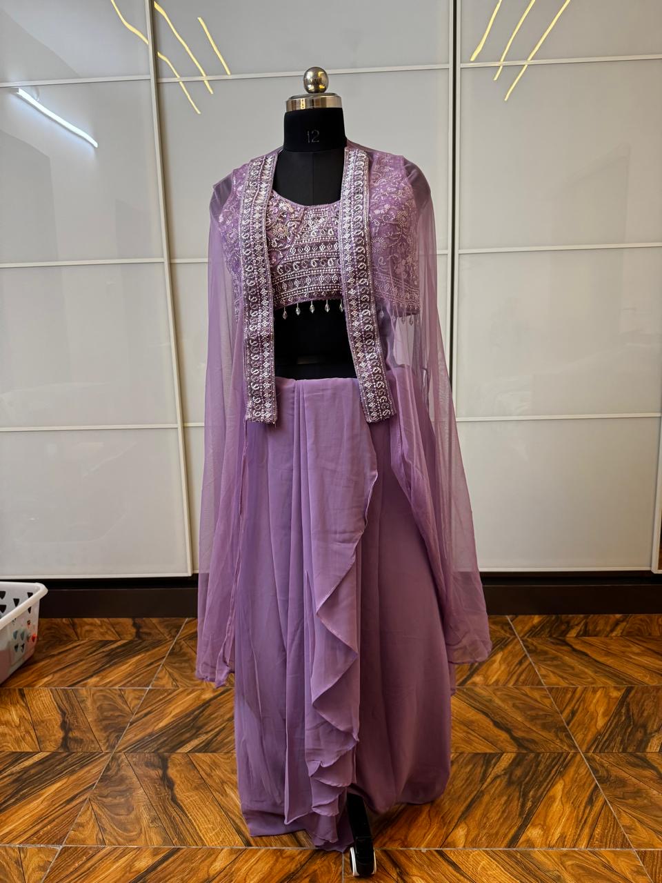 Jacket Style Co-ord Set- Party wear