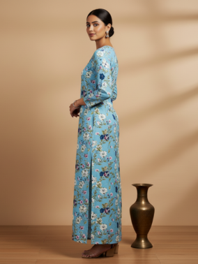Printed Rayon Kurti