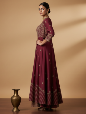 Festive Silk Co-Ord Set
