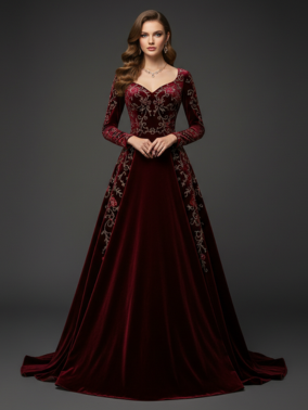 Velvet Luxury Gown