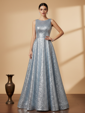 Sequin Party Gown